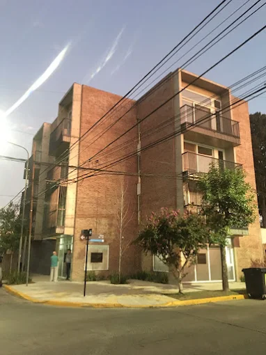 Edificio del estudio desde la esquina
